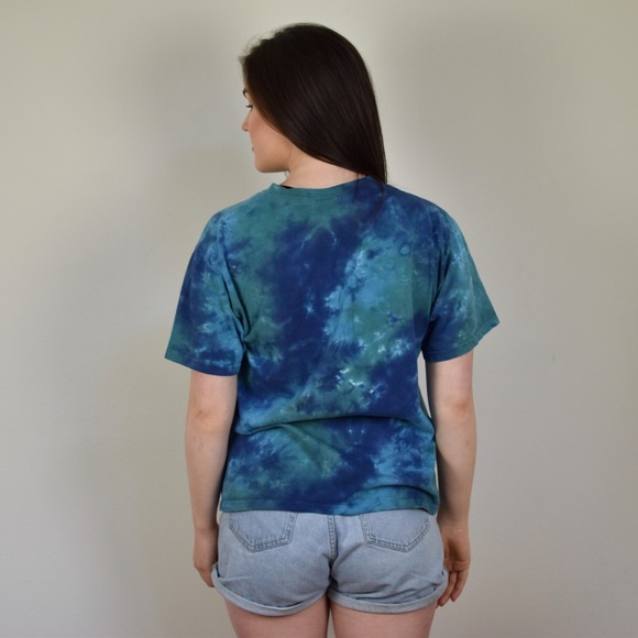 Pink Floyd Tie Dye Short Sleeve Band T-Shirt - Picture 4 of 5